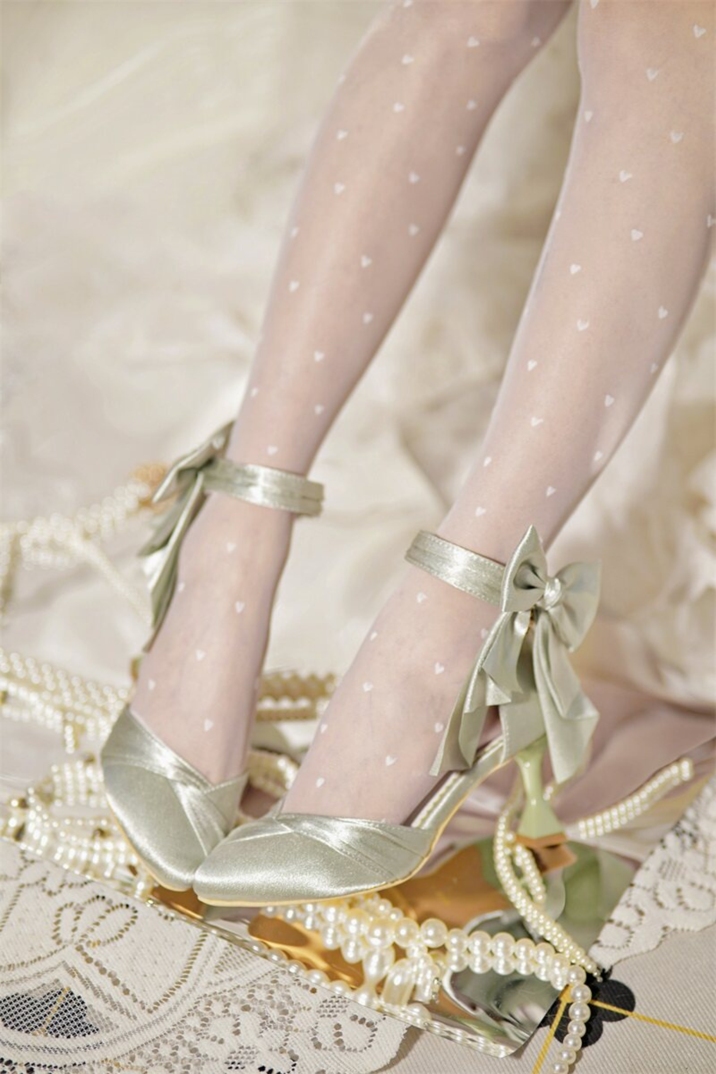 プリンセスリボンロリータシューズ