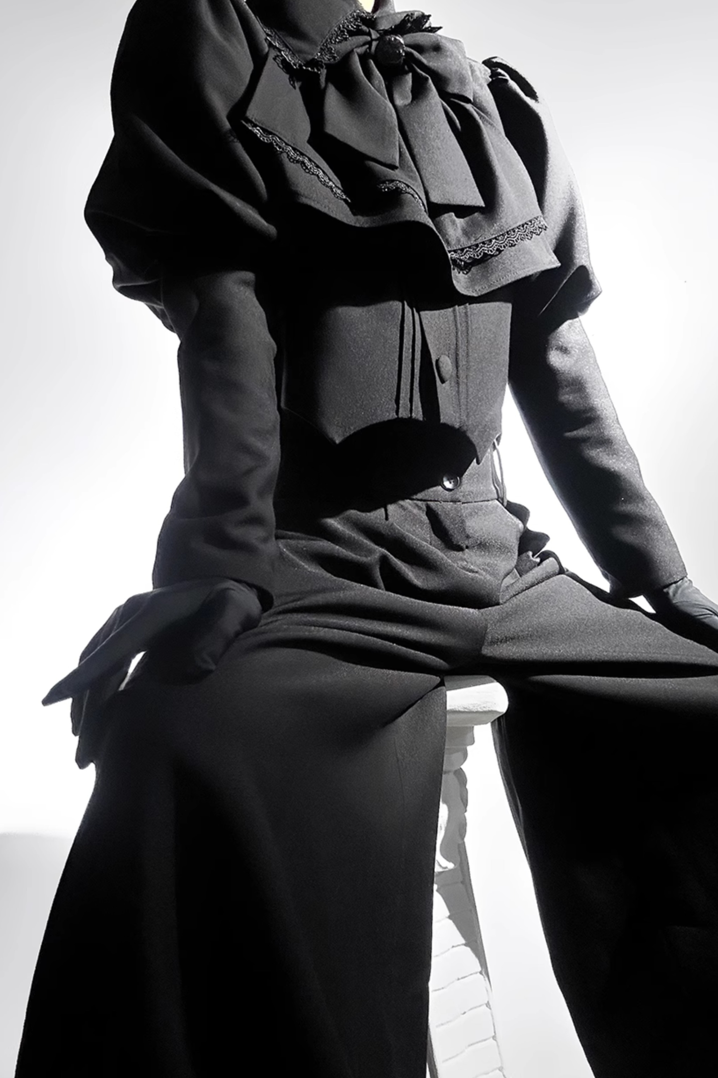 レトロゴシックロリータジャケット+パンツ