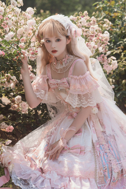 Flower Princess Lolita Dress Set