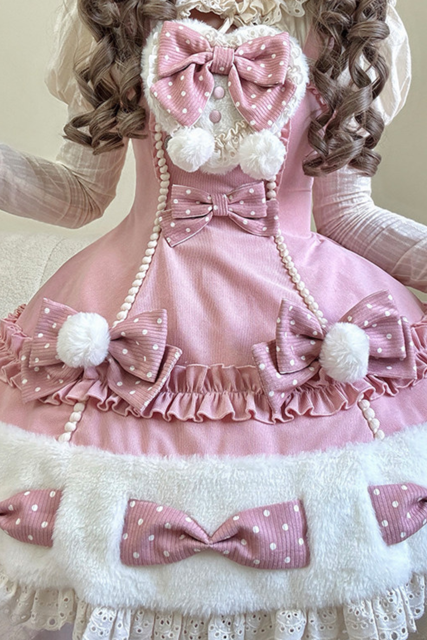Snow Velvet Lolita Dress