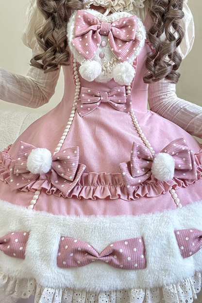 Snow Velvet Lolita Dress