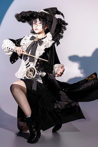 Night Music Lolita Dress + Princess Set + Magic Hat + Headband