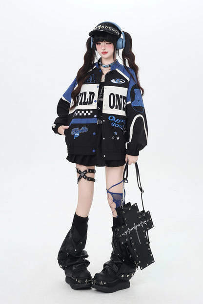 Street Retro American Bike Jacket