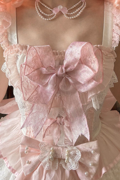 Sweet Princess Lolita Dress + Big Headband