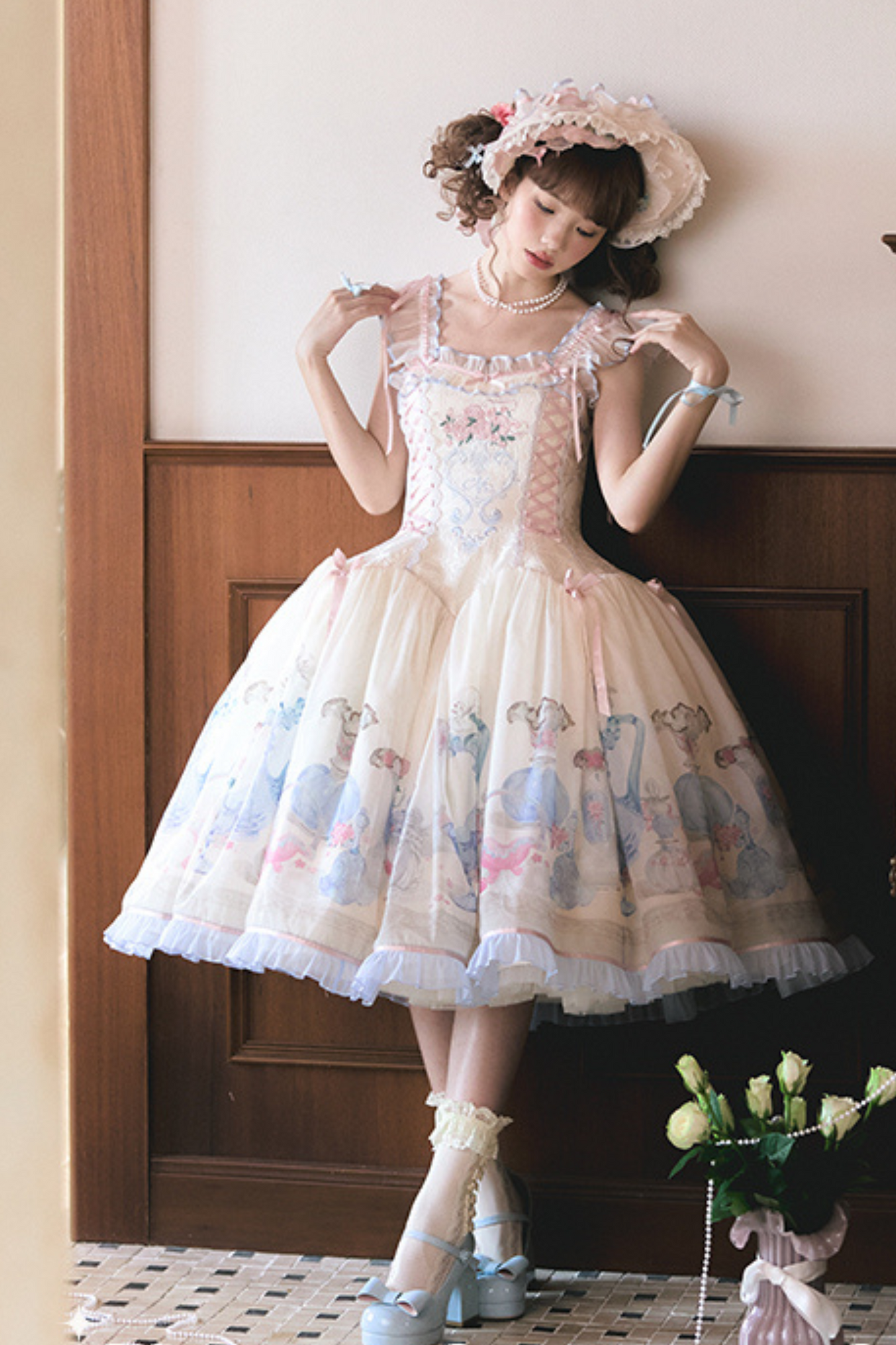 Pure fantasy cabinet dress + jumper skirt + apron