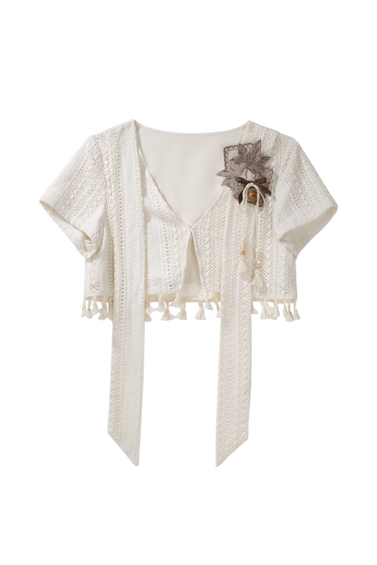 Retro Island Check Dress + Outerwear