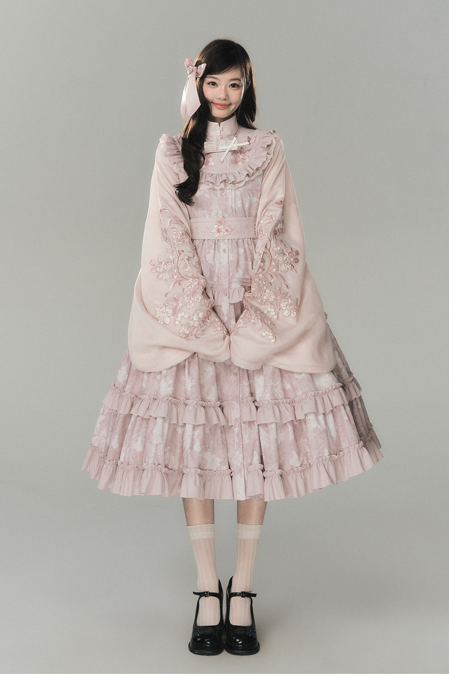 ラブリーロリータベストドレス+トップス+ベルト