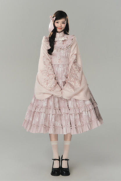 ラブリーロリータベストドレス+トップス+ベルト