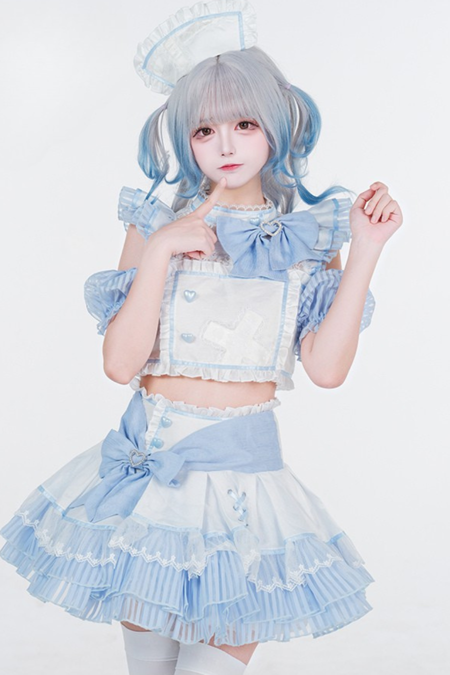 【数量限定】スプリットアイドルコスチュームメディカルバーセットアップ