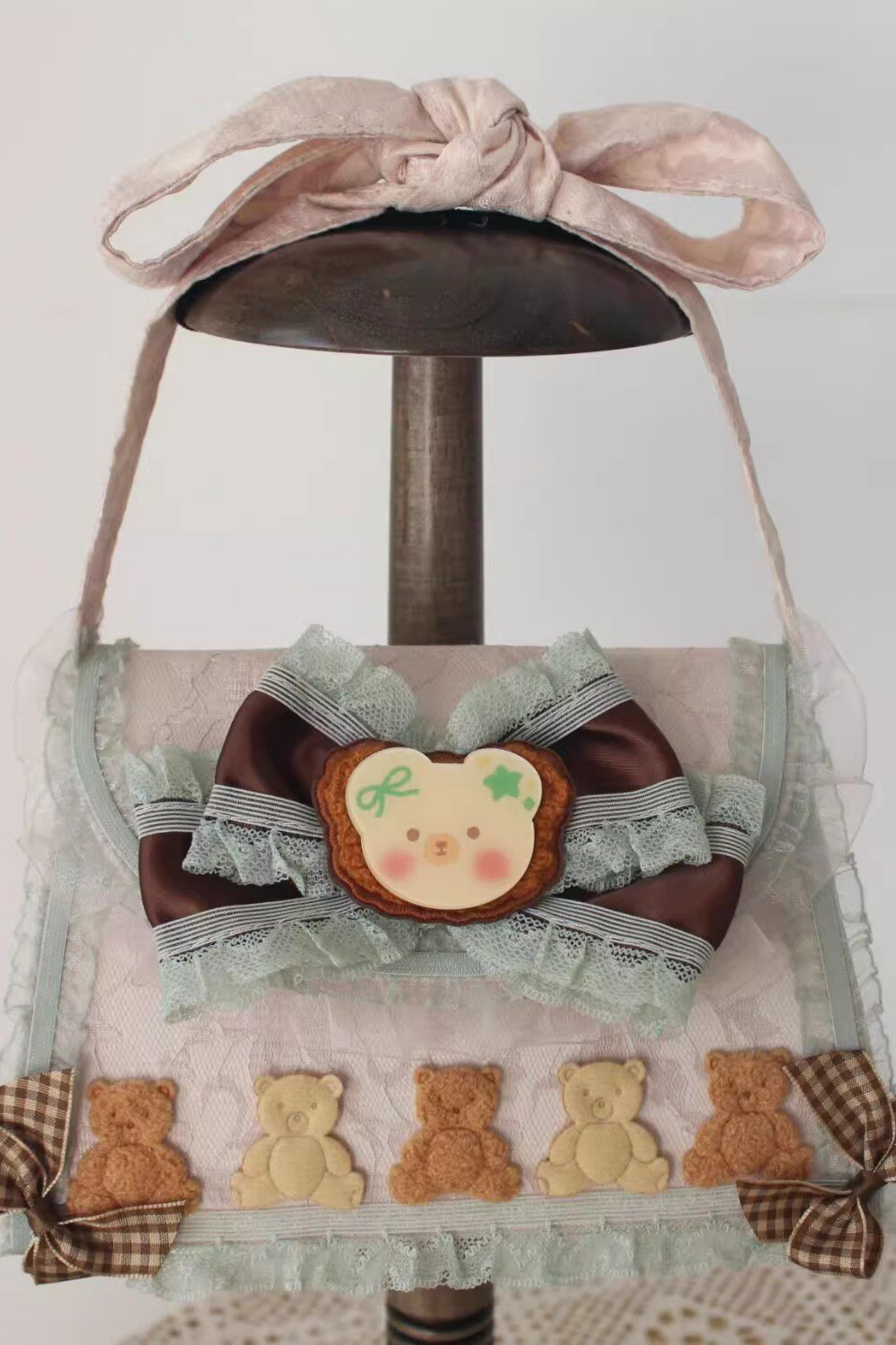 チョコミントロリータヘアアクセサリー+バッグ