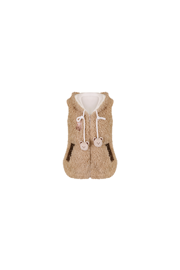 Bear Biscuit Vest + Knit + Pants