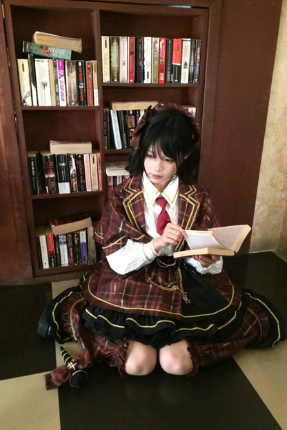 Retro Check Idol Lolita Set