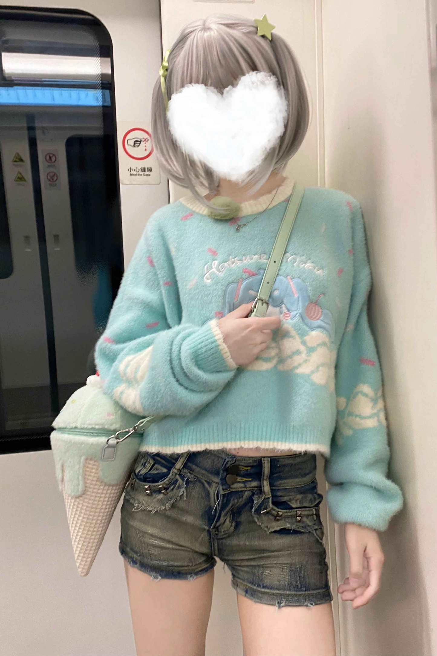 アイスクリームクロスボディロリータバッグ