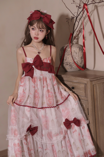 ストロベリーボックスロリータキャミソールドレス