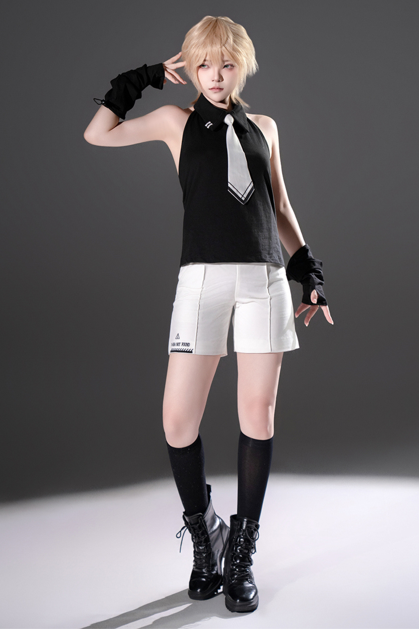 皇子フードケープ+パンツ+トップス