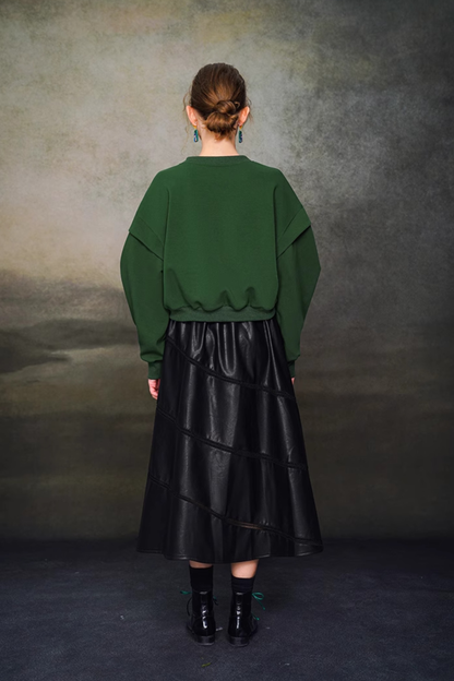 Retro Toy Wide V-Neck Top