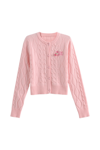 スイートガーリーニットカーディガン