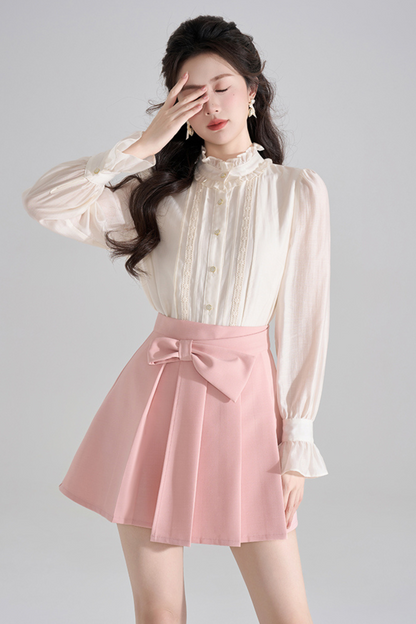 Ensemble Top + Flare Skirt