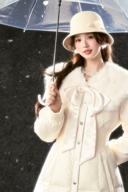 Rich Girl Fur Collar Down Jacket