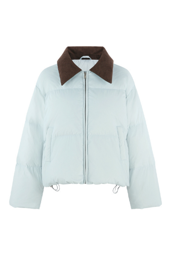 スイートカラーマカロンダウンジャケット