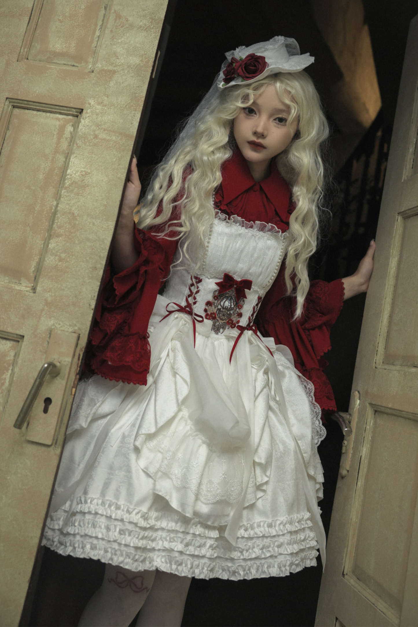 Moon River Gothic Skirt + Cape + Top + Bow