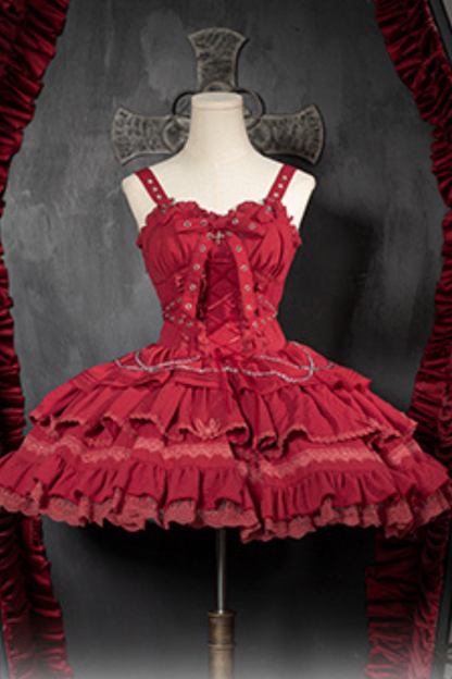 コントラクトクロスJSKゴシックエレガントロリータドレス