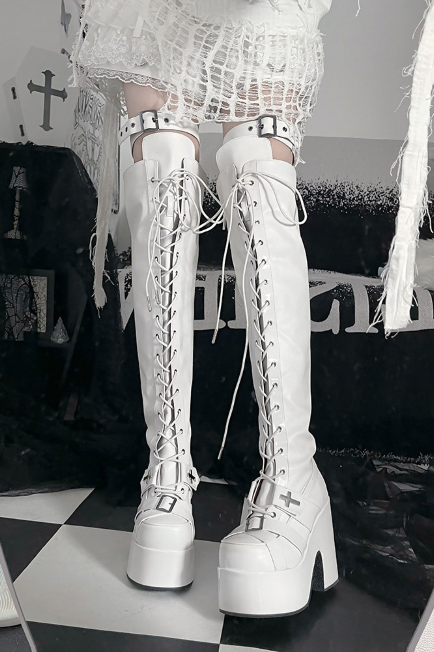 Subculture Gothic Night Boots