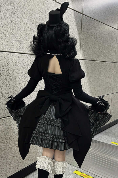 Rabbit Duke Gothic Lolita Dress + Bunny Ear Hat