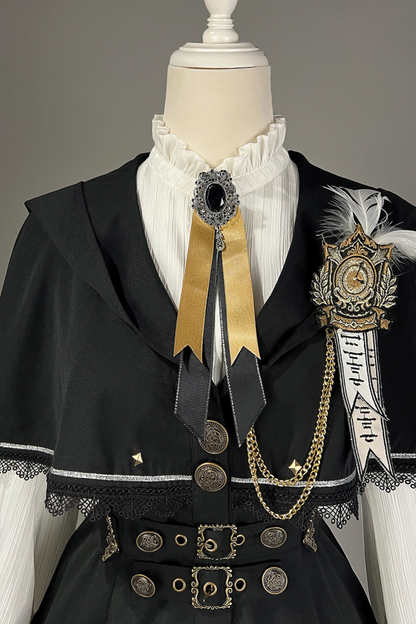 ドラゴンアリアロリータケープコート+トップス+スカート