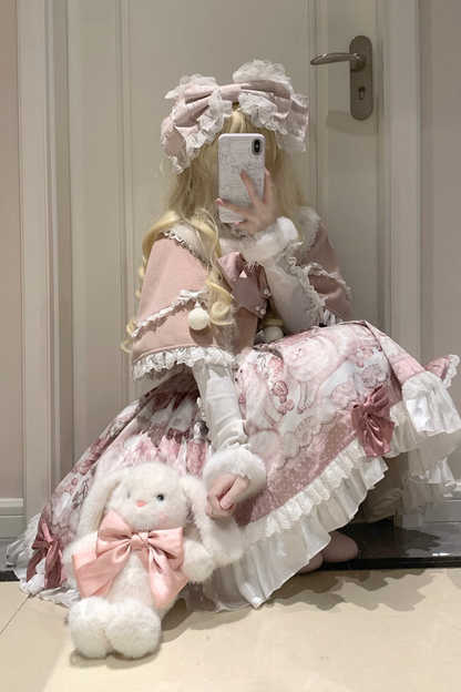 スイートキャットプリンセスロリータドレス+ショール