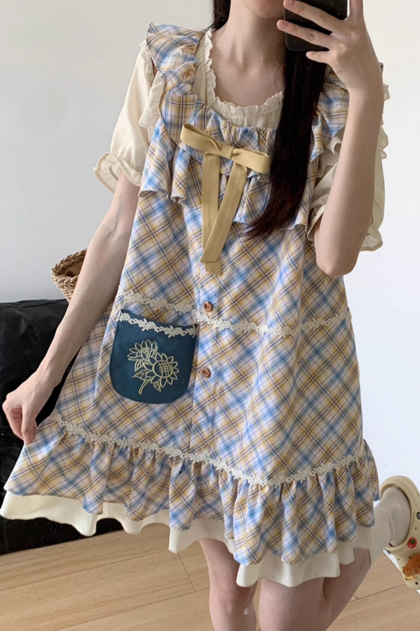 Sunflower Dream Girl Dress + Vest + Shirt + Pants