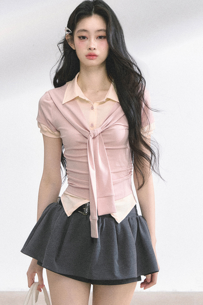 フレンチタイトスイートトップス