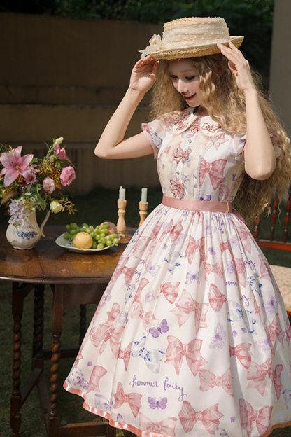 Eternal Garden Lolita Dress + Off-Shoulder Dress + Jumper Skirt + Shirt