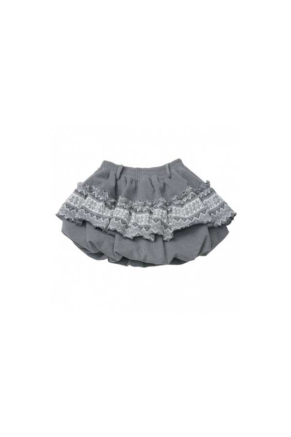 ファーベルベットコート+トップス+パンツ+スカート