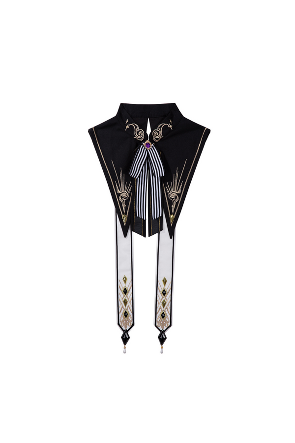 【予約商品】リアルアイゴシックスタイルロリータドレス＋ケープ＋つけ襟