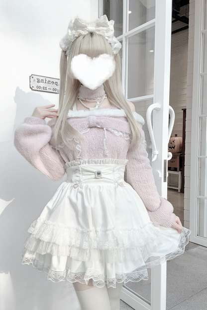 レースリボンスカート