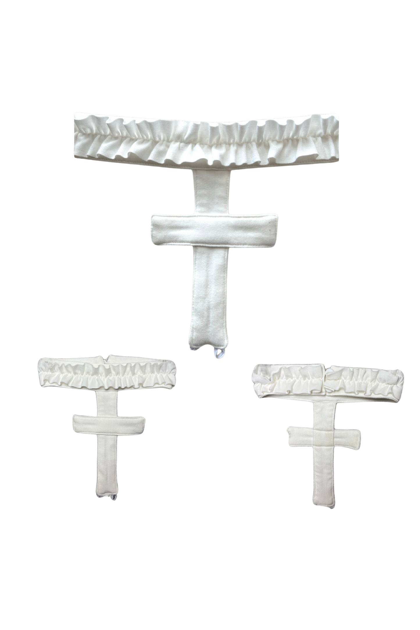 Gothic-Stil Kreuz-T-Shirt + Kreuzkragen + Kürbishose