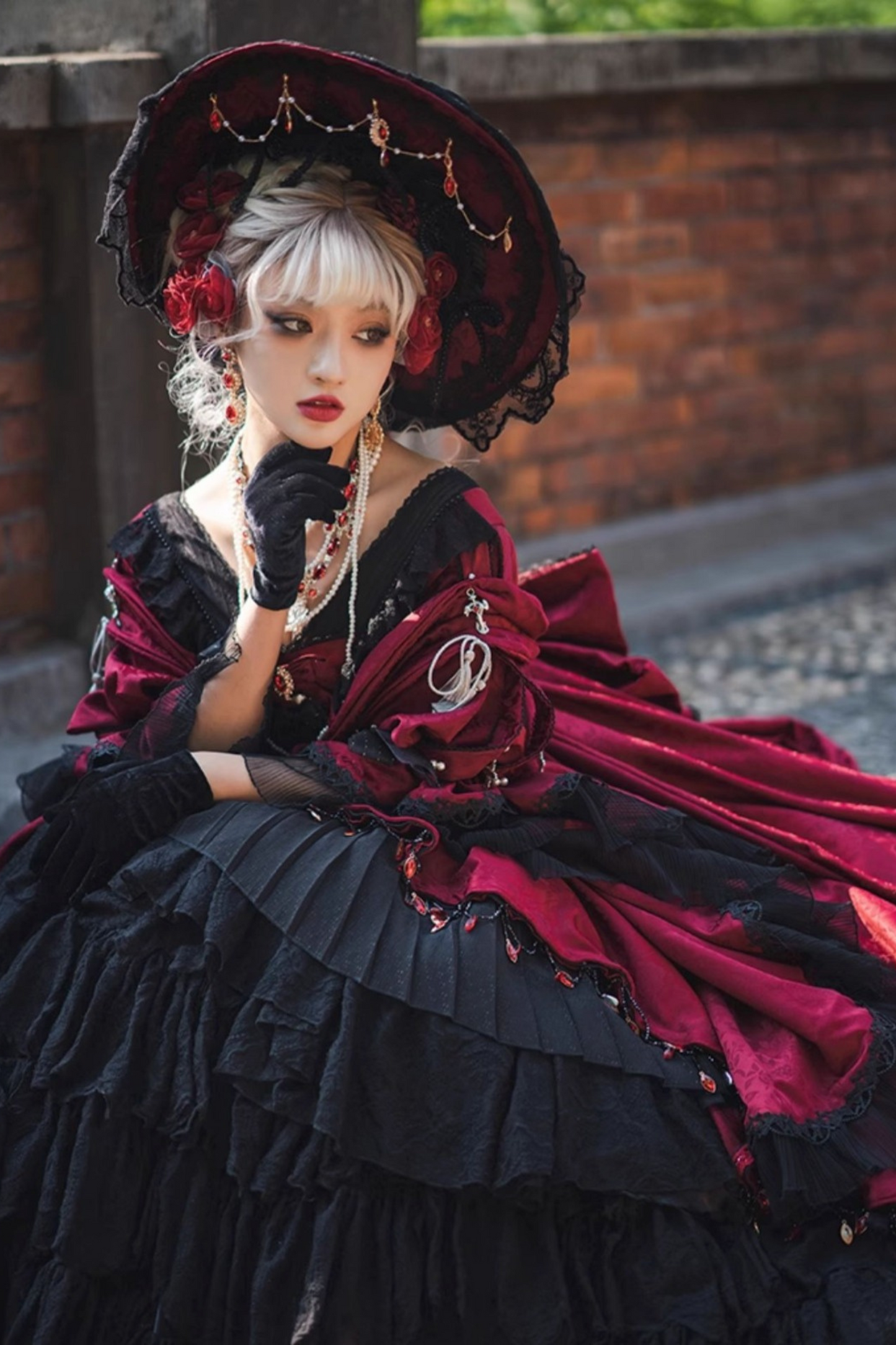 Marguerite Frill Petticoat Skirt