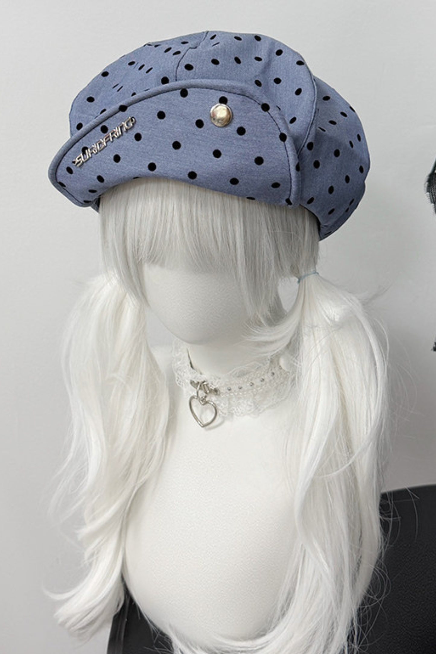polka dot hat