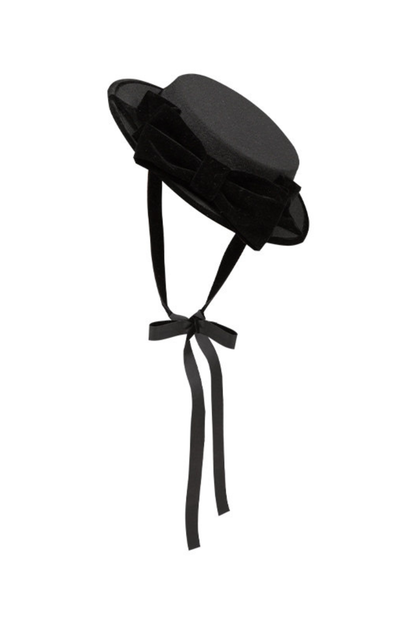 エレガントデイリーベストドレス+リボンヘアアクセサリー