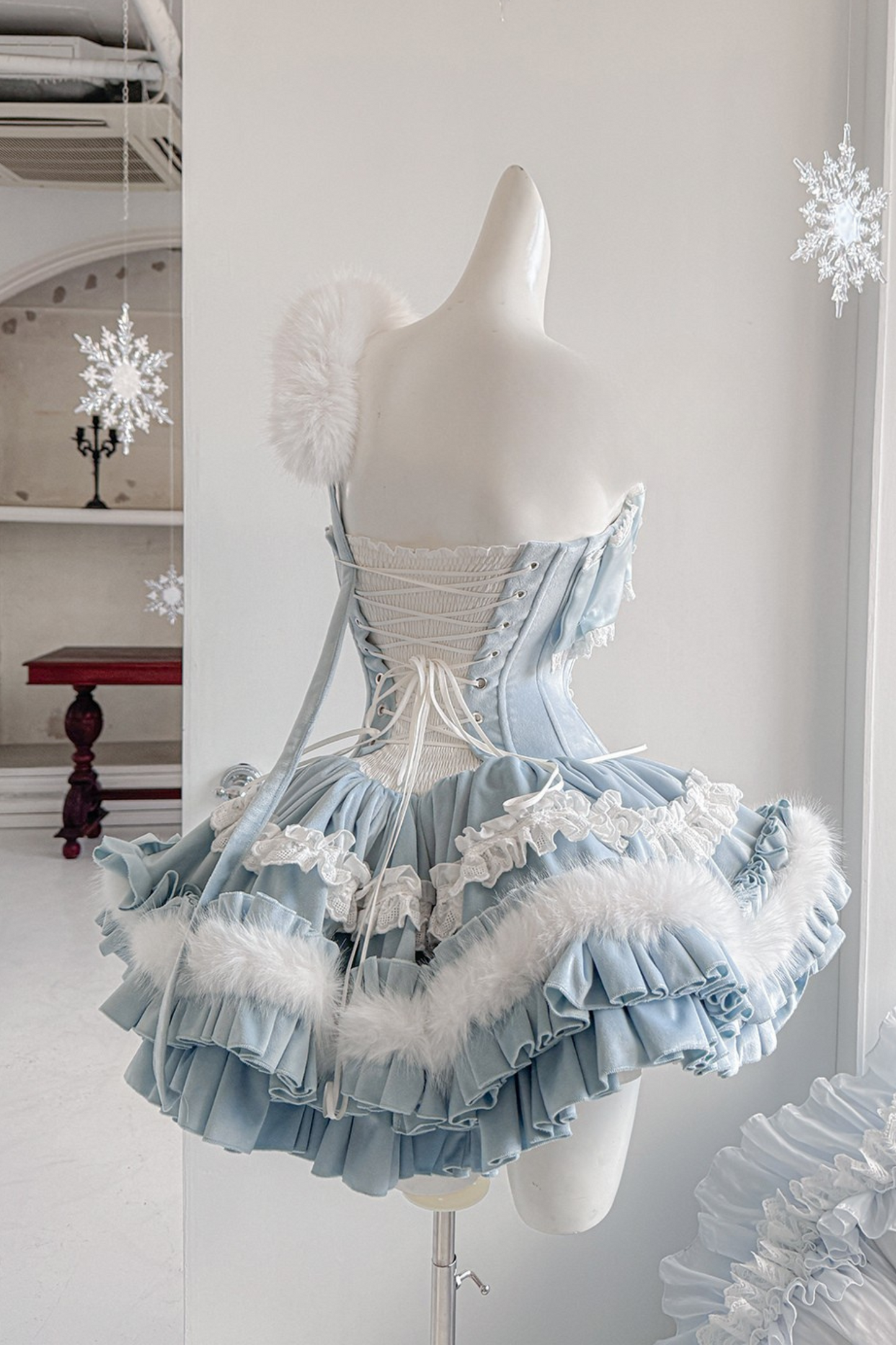 Swan Haute Couture Lolita Dress Set