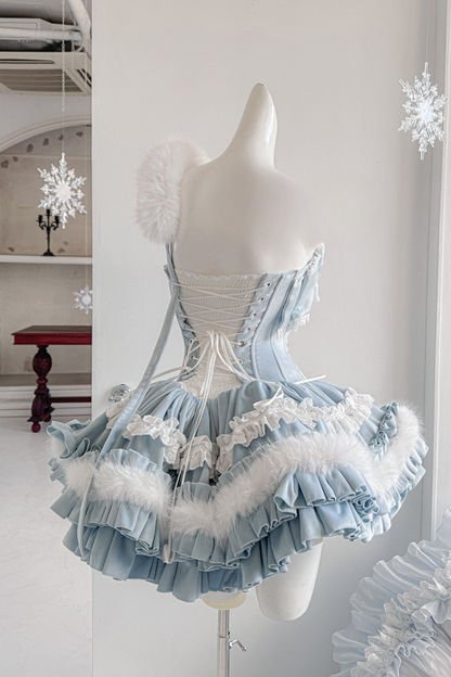 Swan Haute Couture Lolita Dress Set