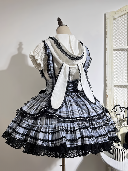 [Deadline for reservation: July 3] Bunny Ear Punk Check Lolita