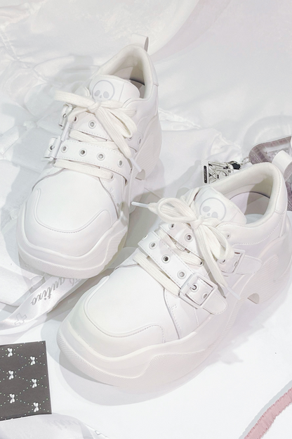 Subculture thick bottom sneakers