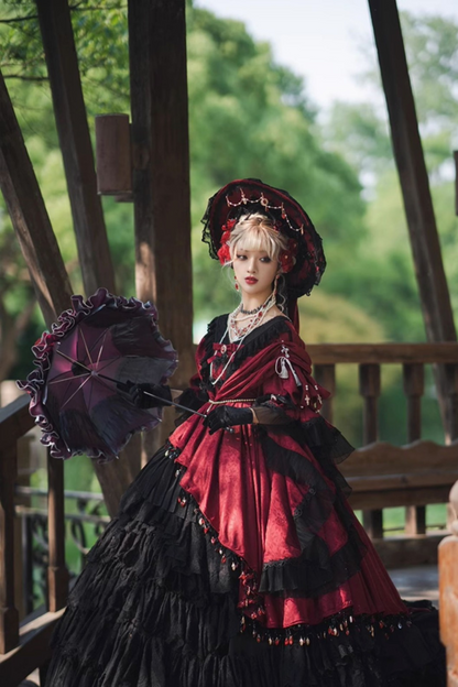 Marguerite Frill Petticoat Skirt