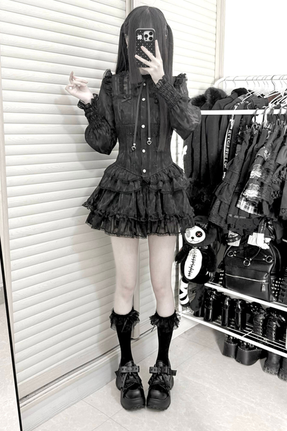 レースドレス+インナーパンツ