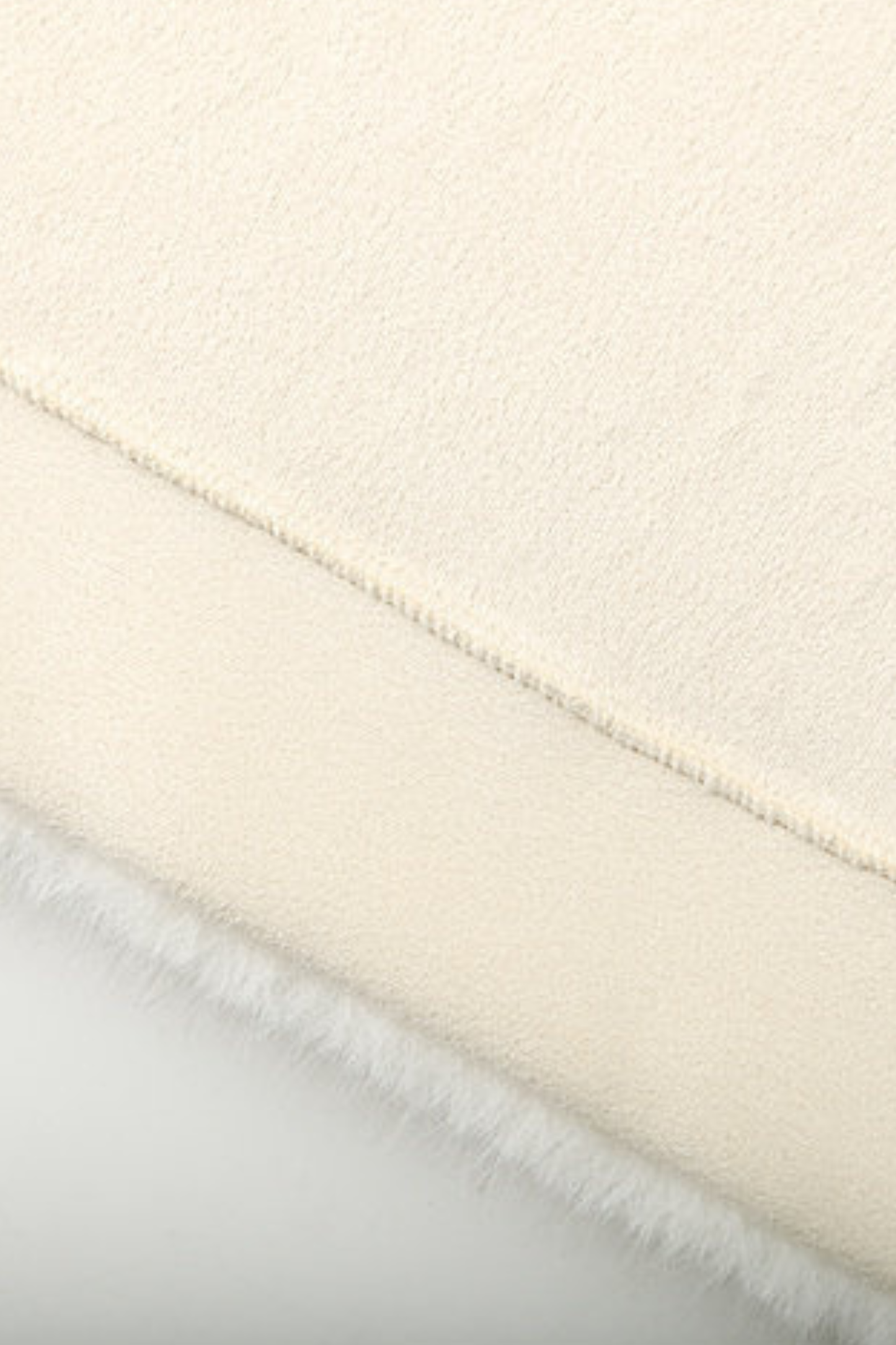 トリプルリボンミドルファーコート