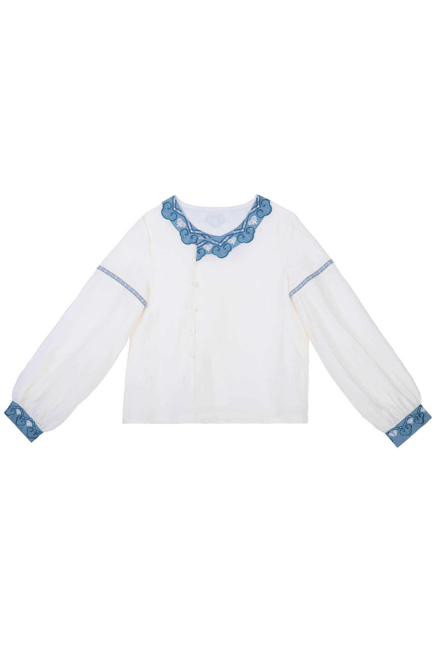 Weiyan Hulan ethnic vest + top + skirt + shoulder bag