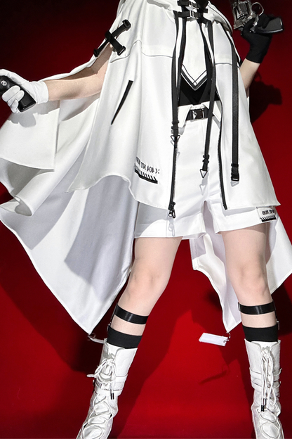 皇子フードケープ+パンツ+トップス