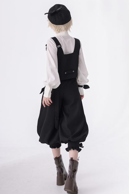 クールシックベスト+シャツ+バルーンパンツ